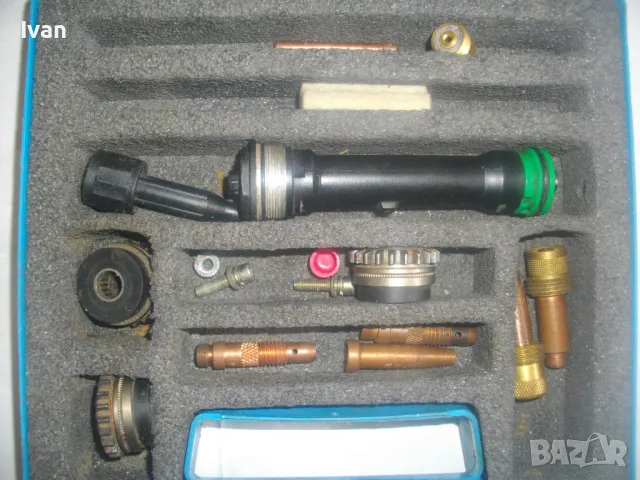 НЕМСКИ MESER КОМПЛЕКТ КОНТАКТНИ ДЮЗИ И ВОДЕЩИ РОЛКИ ЗА ТЕЛЕПОДАВАЩ АПАРАТ MESER , снимка 2 - Други инструменти - 49327652