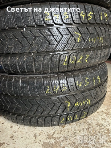 Гуми 245/45/19 Pirelli Зимни 4 броя, снимка 4 - Гуми и джанти - 53520830