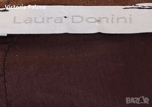 Супер красива модерна пола LAURA DONINI шоколадов цвят, снимка 7 - Поли - 48772895