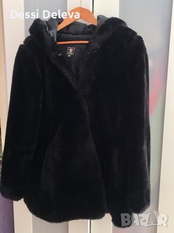Дамско палто, размер 44, снимка 1 - Якета - 42523419