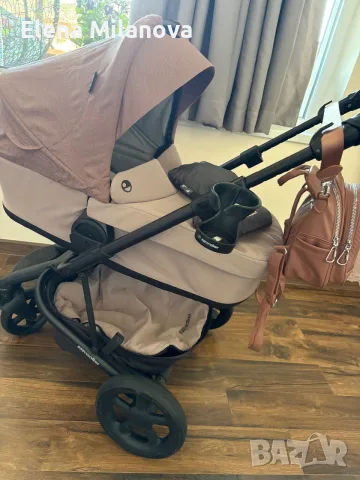 Easywalked Harvey 2 в 1 desert pink , снимка 9 - За бебешки колички - 55756512
