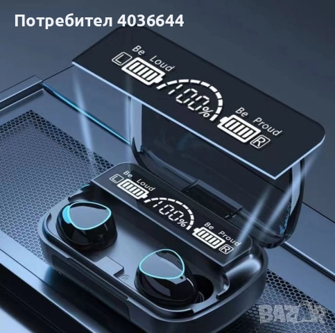 Безжични bluetooth слушалки с LED цифров дисплей, снимка 5 - Bluetooth слушалки - 52618795