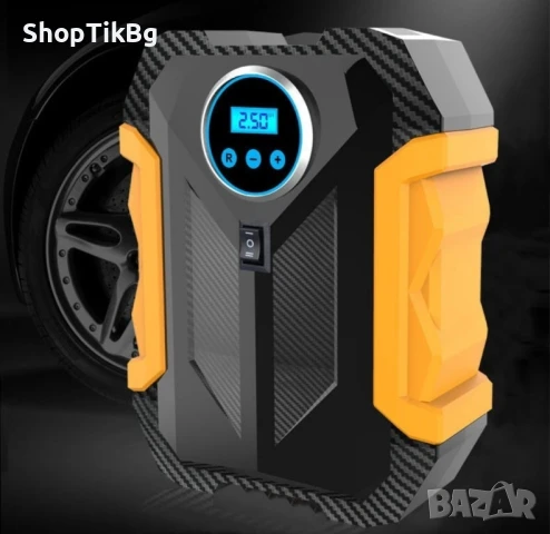 Автомобилна портативна въздушна Помпа с безжичен цифров дисплей, снимка 8 - Аксесоари и консумативи - 48372094