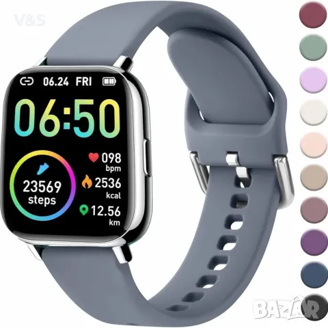 Смарт часовник, Molocy  Фитнес тракер 1,69" сензорен екран Фитнес часовник с монитор за сън , снимка 3 - Смарт часовници - 47896045