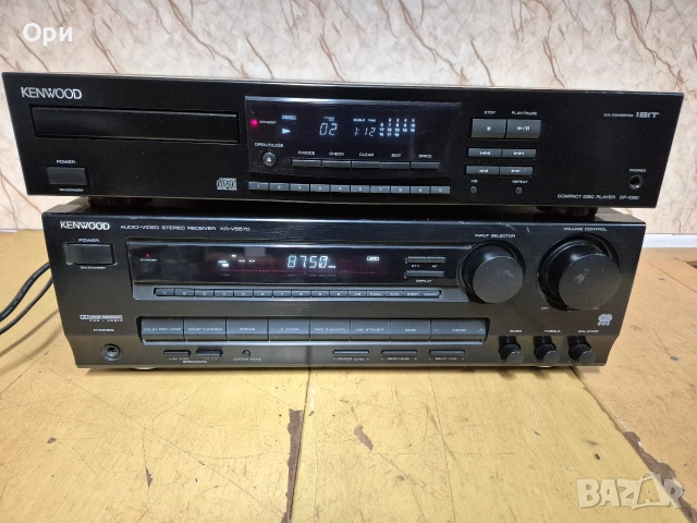 Ресивър Kenwood KR-V 5570 и СД плеър Kenwood DP-1080, снимка 8 - Ресийвъри, усилватели, смесителни пултове - 53527095