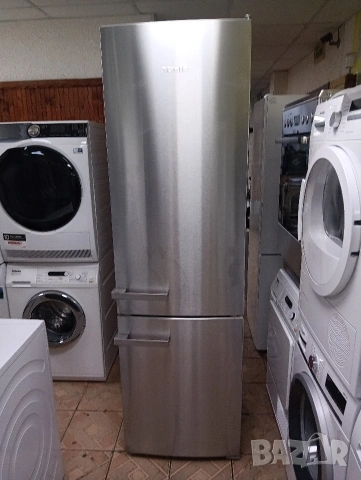 Иноксов комбиниран хладилник с фризер Миеле Miele Made in Germany с две години гаранция!