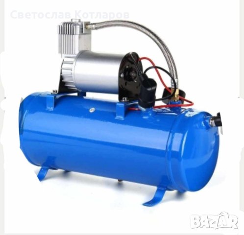 компресор 6 литра на 12 волта , снимка 5 - Аксесоари и консумативи - 42053283