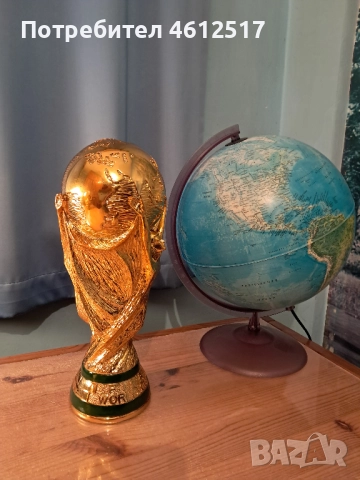 продавам трофей купа световнo първенство пo футбол, снимка 6 - Други ценни предмети - 52673469
