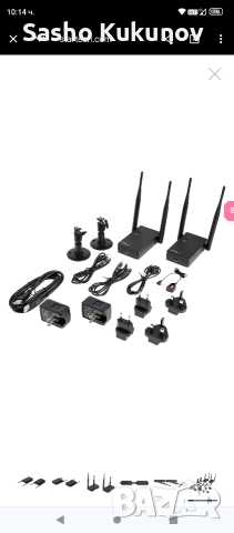Комплект HDMI безжичен предавател и приемник - 656 фута - 1080p, снимка 4 - Друга електроника - 52881960