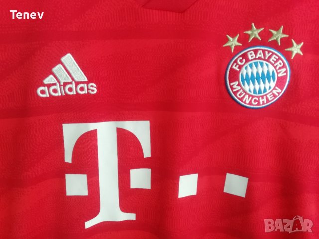 Bayern Munich Adidas оригинална футболна тениска фланелка Байерн Мюнхен Адидас Екип , снимка 3 - Тениски - 41557032