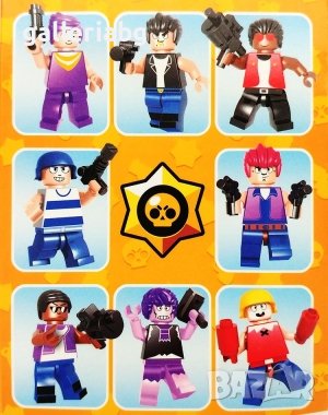 Brawl Stars: Фигурка на Frank тип Lego, снимка 2 - Конструктори - 40412640