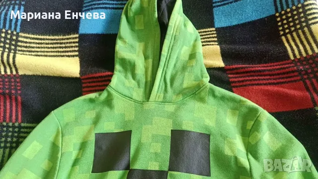 Юношески ватиран суичър.Като НОВ!, снимка 2 - Детски комплекти - 47448864