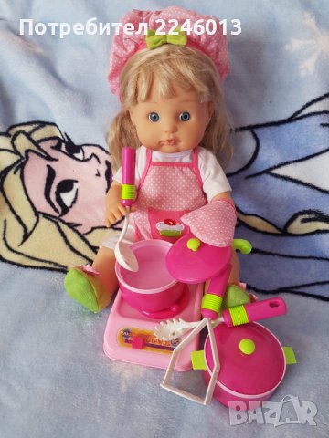 Интерактивна кукла готвач Nena Chef