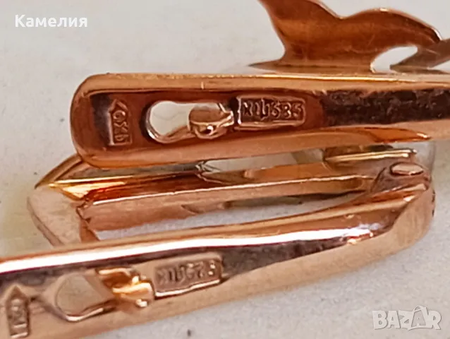 Златни обеци , снимка 7 - Обеци - 47575843