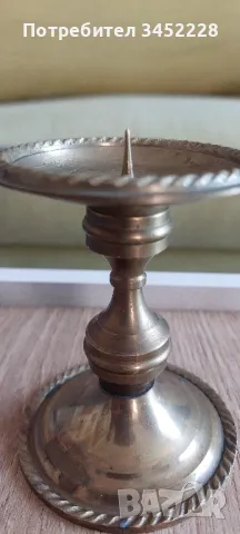 Свещник за ценители , снимка 3 - Антикварни и старинни предмети - 48585329