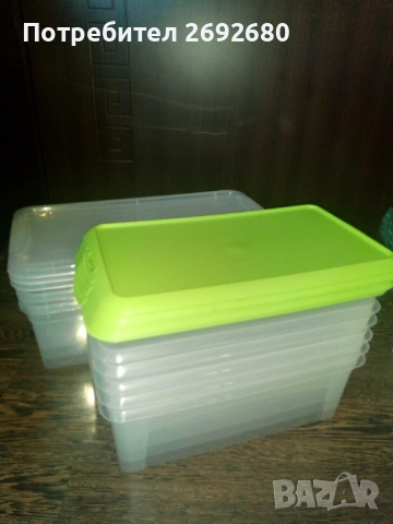 Нови големи прозрачни кутии за съхранение 48L и комплекти от 3бр. или от 6бр., снимка 8 - Други стоки за дома - 50753354