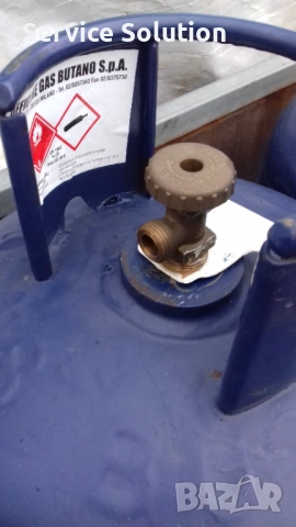 Туристически битови газови бутилки 60 L 25 kg със сертификат и стикер до 2033 г., снимка 3 - Други - 52426397