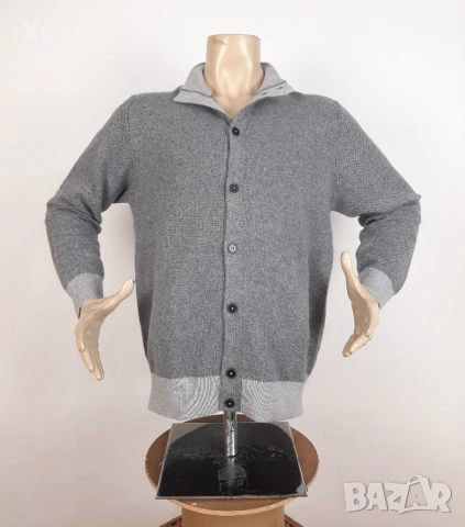 Peter Hanh - Мъжка жилетка от 100% кашмир размер 54 / XL, снимка 5 - Пуловери - 53638711