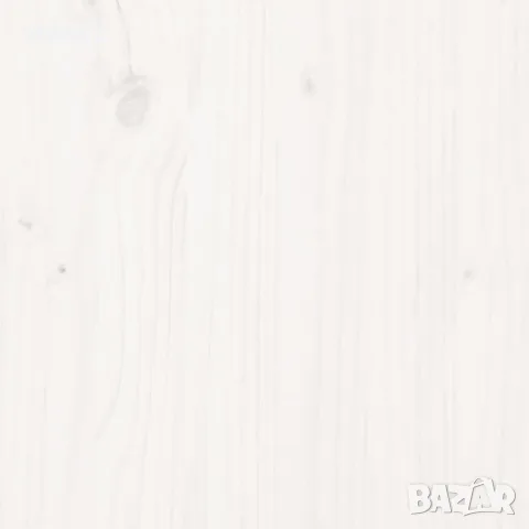 vidaXL Рамка за детско легло, бяла, 70x140 см, бор масив, снимка 8 - Бебешки легла и матраци - 56148159