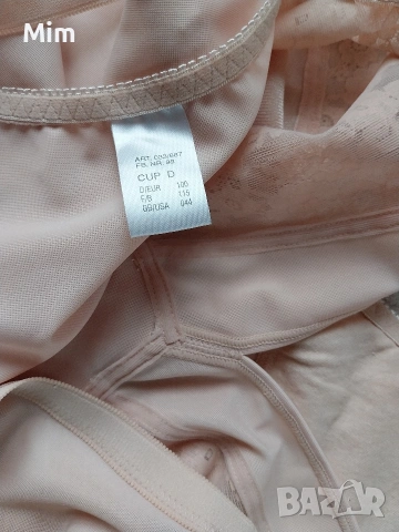 100 D Еластично моделиращо боди в цвят шампанско , снимка 4 - Бельо - 53461503