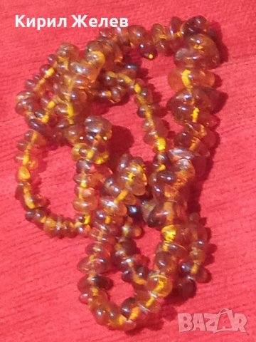 КЕХЛИБАРЕНО КОЛИЕ 100% НАТУРАЛЕН БАЛТИЙСКИ КЕХЛИБАР РЪЧНА МАЙСТОРСКА ИЗРАБОТКА КРАСИВ ГЕРДАН 30868, снимка 18 - Колиета, медальони, синджири - 37912717