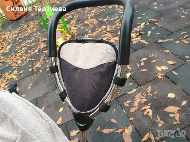 Триколка Lorelli - Neo, Ivory, с въздушни гуми, бежова, снимка 5 - Детски велосипеди, триколки и коли - 52212931