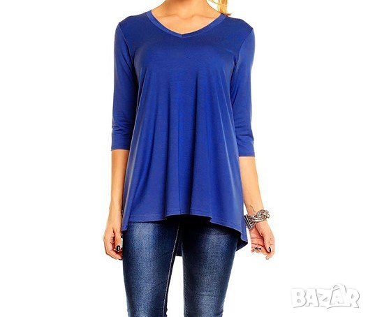 Туника в кралскосиньо марка Lental - S/M, снимка 1
