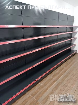 Крайстенни и двустранни стелажи - НОВИ /на склад/, снимка 6 - Стелажи и щандове - 52158008