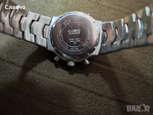 Casio Oceans Chronograph Alarm WR100, снимка 4 - Мъжки - 52630325