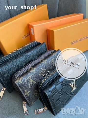 Дамско портмоне портфейл Louis Vuitton , снимка 2 - Портфейли, портмонета - 51852187