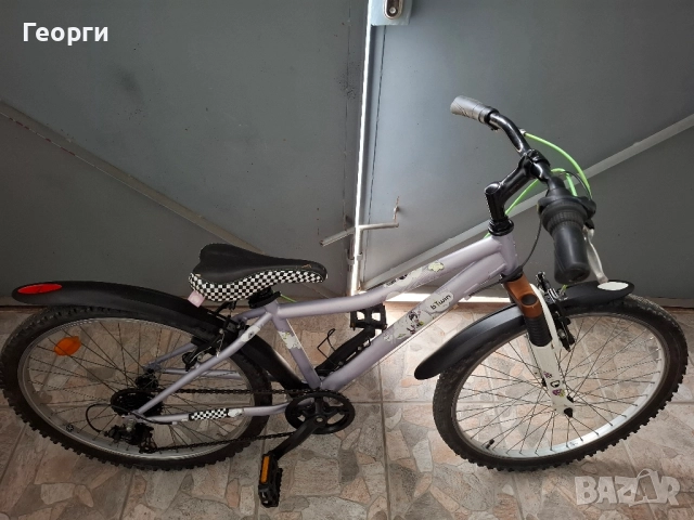 Юношески велосипед Btwin-24цола, снимка 2 - Велосипеди - 52377291