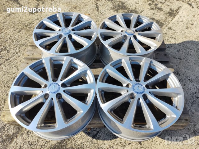 17 джанти 5х112 Mercedes E-class W213 S213 Е класа Топ ниво Оригинал, снимка 2 - Гуми и джанти - 34530086