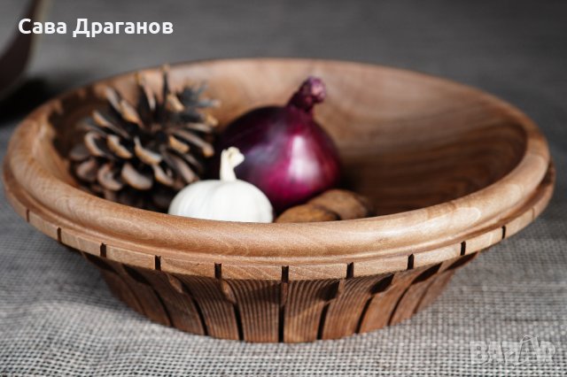 Дървена купа  , снимка 5 - Други - 41727767