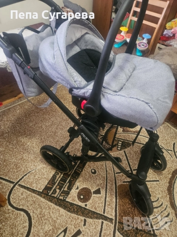 Комбинирана количка 3 в 1, снимка 7 - Детски колички - 52606696