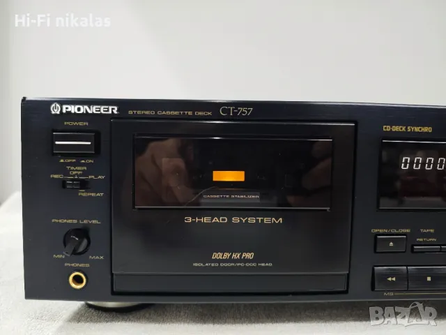 стерео касетъчен дек PIONEER CT-757, снимка 2 - Декове - 49749072