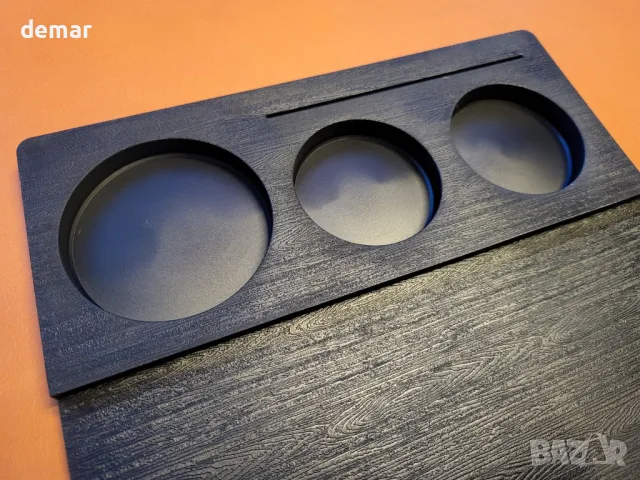 Normcore Espresso Tamping Station V3, Силиконова подложка за набиване на кафе, черна, снимка 6 - Други стоки за дома - 48718057