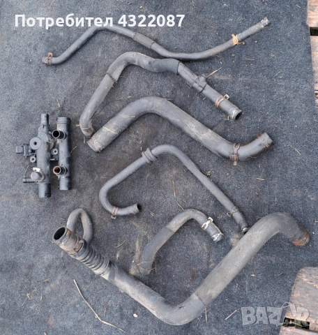 Водни маркучи / термостатно тяло от Опел Виваро / Opel Vivaro 2.5 CDTI 135 к.с