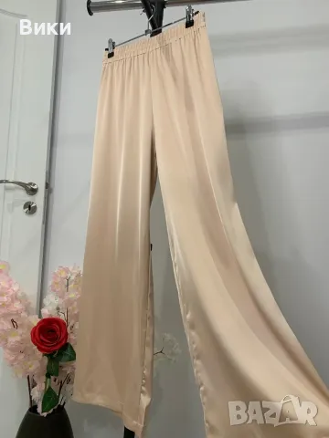 Сатенен панталон размер S-М, снимка 11 - Панталони - 49337509