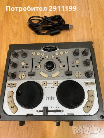 DJ контролер Hercules, снимка 2 - Ресийвъри, усилватели, смесителни пултове - 51792851