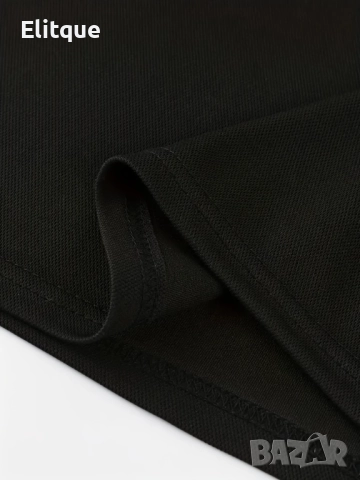 Мъжка ежедневна карирана риза с ревер,4 копчета,винтидж стил и къс ръкав, снимка 9 - Тениски - 52869374