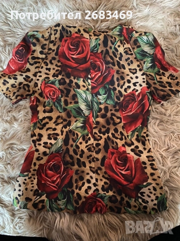 Блуза бутик Flowers Street, снимка 3 - Тениски - 52839819