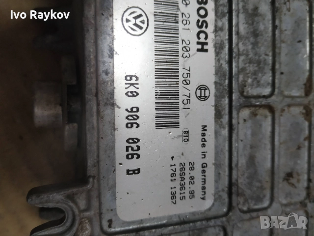 Компютър двигател за Seat Ibiza II , 6K0 906 026 B , 6K0906026B, снимка 4 - Части - 52655381