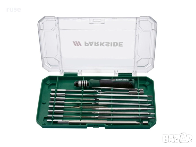 НОВИ! Комплект прецизни инструменти Parkside 18 части отвертка с пили