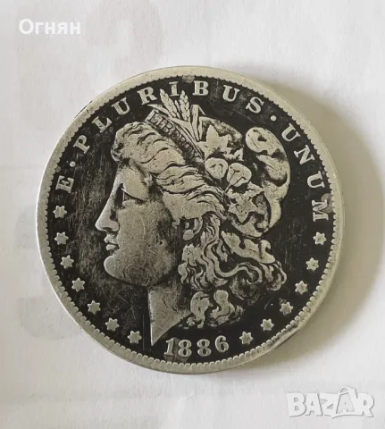 1 долар 1886, снимка 1