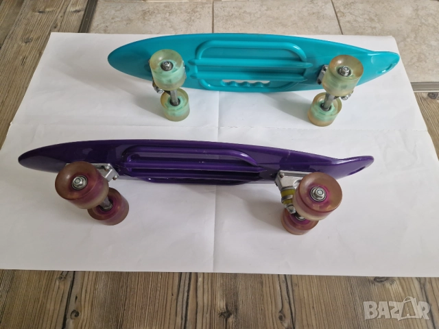 Скейтборд / Пениборд (2 броя), снимка 4 - Скейтборд, ховърборд, уейвборд - 52002150