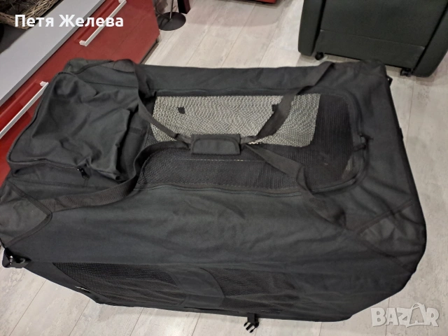 Сгъваема транспортна чанта за кучета и котки FEANDREA/SONGMICS-90/62/62 см, снимка 5 - За кучета - 53595208