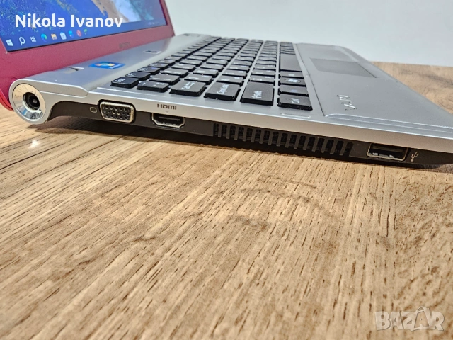 Sony Vaio 11.6 inch | AMD E-450 2x1.65 Ghz | 8GB RAM | 128GB SSD | Windows 10 | 3ч. батерия | laptop, снимка 6 - Лаптопи за дома - 53514513