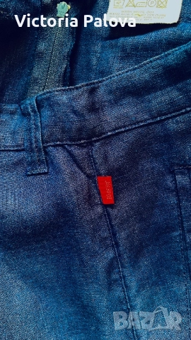 Ултра модерен ленен панталон JACKPOT BY CARLI GRY, снимка 12 - Панталони - 52085720