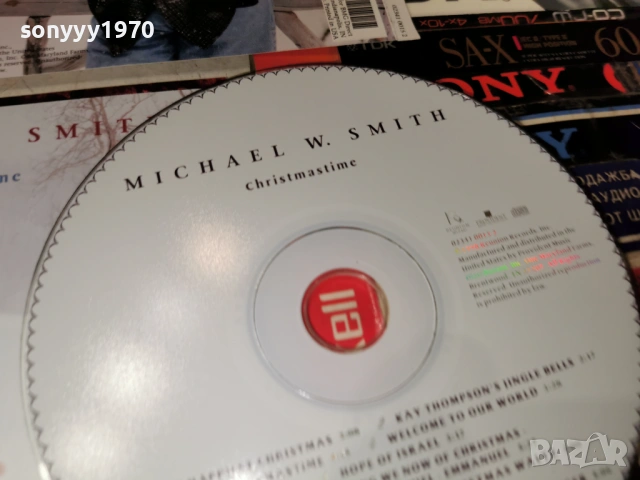 MICHAEL W.SMITH CD 0903261035, снимка 12 - CD дискове - 53763469