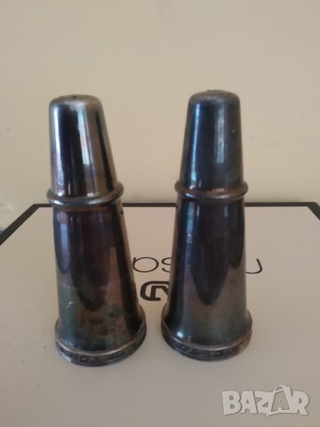две посребрени солници-комплект, снимка 2 - Други ценни предмети - 38648478